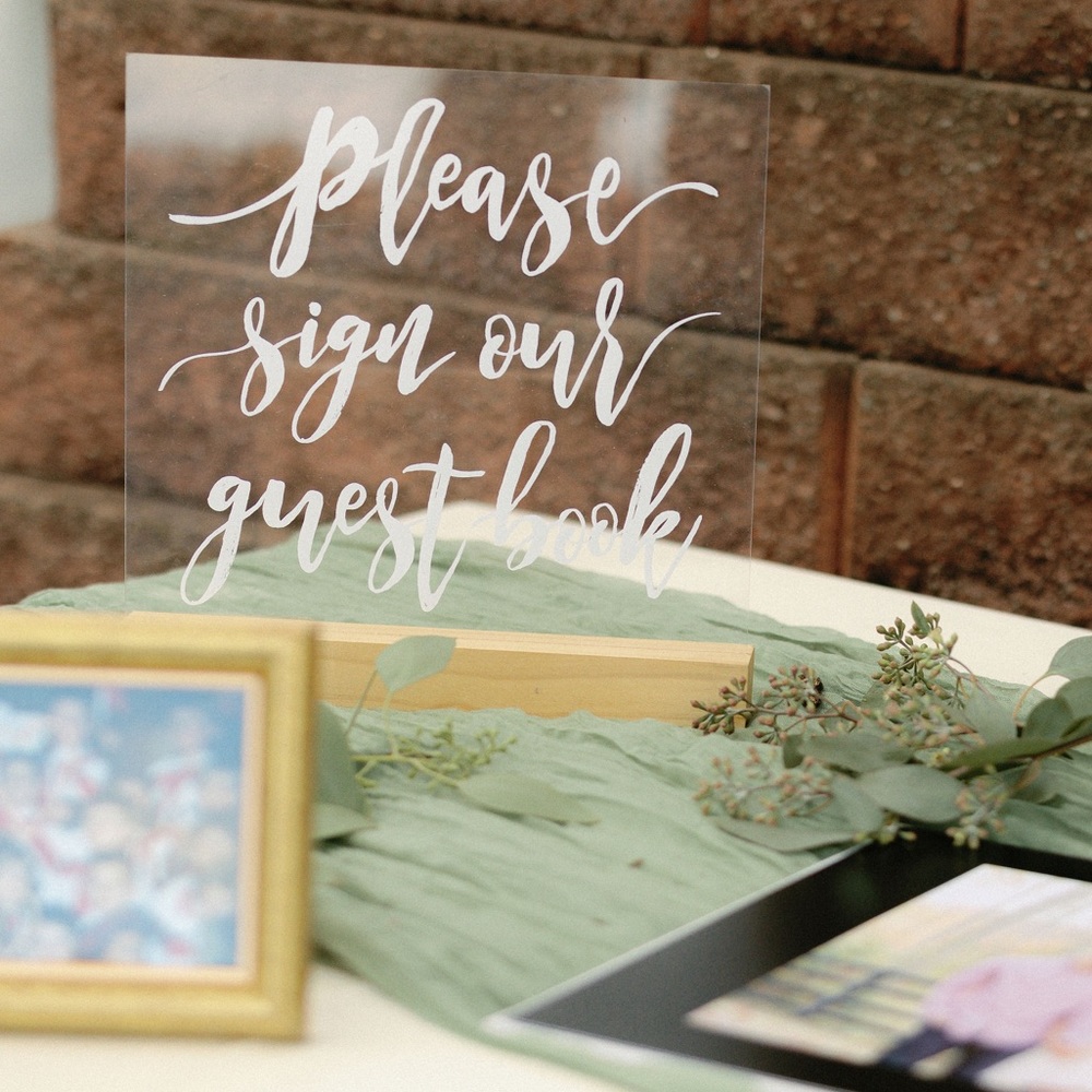 Wedding sign